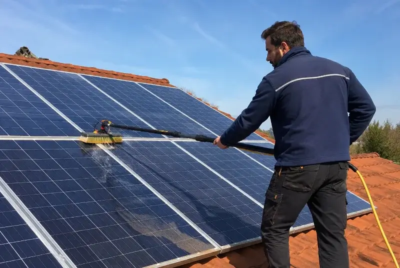 Nettoyage et entretien de panneaux solaires à Saint-Sulpice-d'Excideuil